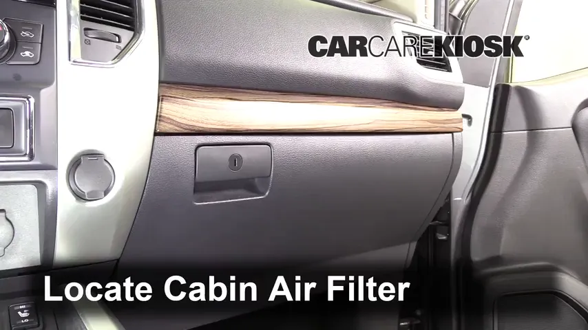 2017 Nissan Titan XD SL 5.6L V8 Air Filter (Cabin)